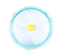 Zymoplas Plastic Pets Running Wheel Rat Training Non-Slip Jogging for Spinner Exercise Dorm Room Animal Sports Accessories Presents, Blue
