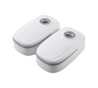 Zymoplas plify Feeding Routine Automatic Cat Feeder Dry Food - Large Capacity For Pet Feeders For Cats Automatic ABS, Double Meal Grey