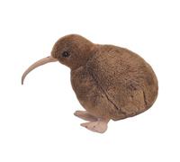 Zymoplas Plush Toy Birthday Gift Fine Workmanship Compact Size Desktop Ornament Hanging Pendent Softness Bird Model DIY Prop, Type 2