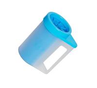 Zymoplas Portable And Practical Dog Paw Cleaner For Easy Cleaning PP Portable Dog Paw Cleaner Pet Foot Pet, Blue M