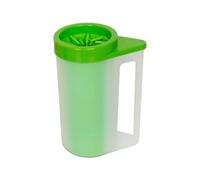 Zymoplas Portable And Practical Dog Paw Cleaner For Easy Cleaning PP Portable Dog Paw Cleaner Pet Foot Pet, Green L