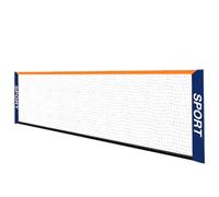 Zymoplas Portable And Professional Badminton Volleyball Tennis Net Lightweight And Easy To Install Nylon Badminton Net, 6.1M
