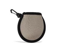 Zymoplas Portable Golf Ball Cleaning Bag Anti-Static Waterproof Washable Balls Pouch Multi-Color Pocket Outdoor Exercise, Gray