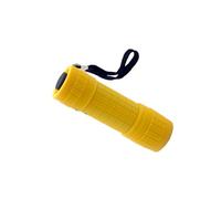 Zymoplas Portable Outdoor Flashlight for Camping and Hiking LED Flashlight ABS Set Torch High-Quality Materials, Yellow