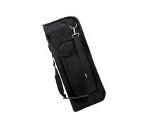 Zymoplas Portable Oxford Drumstick Bag Large Capacity With Multiple Pockets Cloth Sticks Strap Gig Wear-resistant Durability