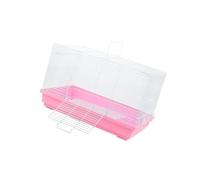 Zymoplas Portable Pet Hamster Cage Compact Guinea Pig Gerbils Mice House Bottle Animal, Type 4