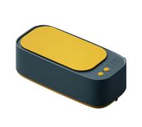 Zymoplas Portable Size Low Noise Ultrasonic Machine For Jewelry Quietly Brings Back Sparkle To Jewelry Collection ABS Easy, Green