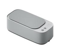 Zymoplas Portable Size Low Noise Ultrasonic Machine For Jewelry Quietly Brings Back Sparkle To Jewelry Collection ABS Easy, White