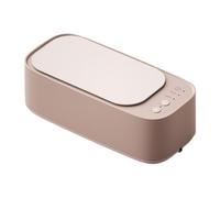 Zymoplas Portable Size Low Noise Ultrasonic Machine For Jewelry Quietly Brings Back Sparkle To Jewelry Collection ABS Easy, Pink