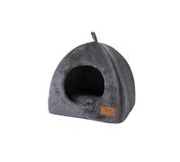 Zymoplas Portable Soft Pad Bed for Rabbits Puppies and Kittens Pet Supplies Cushion Dogs Cave, Dark Grey, M