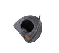 Zymoplas Portable Soft Pad Bed for Rabbits Puppies and Kittens Pet Supplies Cushion Dogs Cave, Dark Grey, S