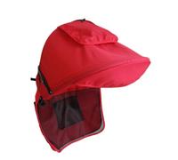 Zymoplas Pram Sun Shade Covers Convenient and Stylish Solution for Baby S Stroller OxfordCloth Baby Stroller Sunshield Shade, red