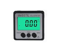 Zymoplas Precise Digital Inclinometer Protractor LCD Display Level Angle Finders Measurement Tester Electronic Measuring Tool, Green Light