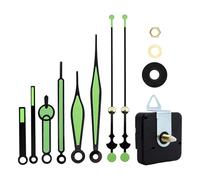 Zymoplas Precision Quartz Clock Motor Movement for DIY Clock Making and Repair, Type E 2 Sets of Needles