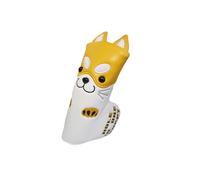 Zymoplas Premium Golf Putter Headcover with Dog Pattern Non-Slip Club Head, Yellow