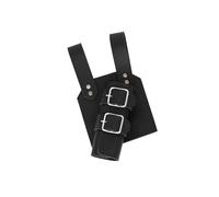Zymoplas Premium Medieval Belt Sheath Authentic Game Props for Cosplay Scabbard, black, 27x14cm