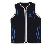 Zymoplas Premium Neoprene Wetsuit Vest for Men Front Zipper Surfing, Black, M