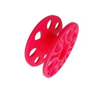 Zymoplas Professional Diving Spool Reel And Convenient Hanging Plastic Diving Finger Spool Reel Anti-corrosion Widely Applicable, Rose Red