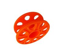 Zymoplas Professional Diving Spool Reel And Convenient Hanging Plastic Diving Finger Spool Reel Anti-corrosion Widely Applicable, Orange