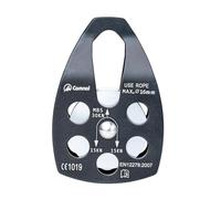 Zymoplas Professional Grade Climbing Pulley for Efficient Rigging and Strong and Lightweight, Black
