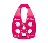 Zymoplas Professional Grade Climbing Pulley for Efficient Rigging and Strong and Lightweight, Red