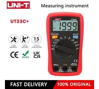 Zymoplas Professional Tester UT33A LCD Display Layout For Clearer Readings Making Preferred Digital Multimeter For Electricians, UT33C+, measure temperature