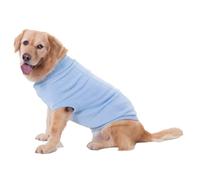 Zymoplas Puppies Shirt Apparel Small Sweet Gift Breathable Puppies Clothing Puppy Vest Elastic Thicken Warmth Dogs Sweater, Light Blue, S