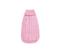 Zymoplas Puppies Shirt Apparel Small Sweet Gift Breathable Puppies Clothing Puppy Vest Elastic Thicken Warmth Dogs Sweater, Pink, XS