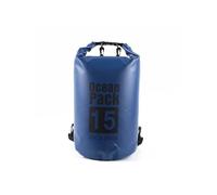 Zymoplas PVC Dry Bags Outdoor Backpack One Shoulder Equipment Foldable Kayak Rafting Bag Men Ladies Trekking Beach Water, Dark Blue, 20L Shoulders