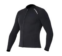 Zymoplas Quick-Dry Jacket for Men and Women for Swimming Surfing and Snorkeling diving Wetsuit, Black, Men XL