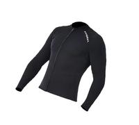 Zymoplas Quick-Dry Jacket for Men and Women for Swimming Surfing and Snorkeling diving Wetsuit, Black, Men L