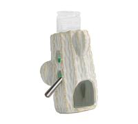 Zymoplas Rabbit and Hamster Cage Drinking Water Bottle Automatic Pet Water Dispenser Reliable and Long-lasting, White, 8.7cm × 4.5cm
