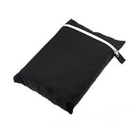 Zymoplas Rabbit Hutch Cover Breathable Pet Bunny Cage Waterproof Dustcover Lightweight Ventilation Protector Outdoor Garden, Black