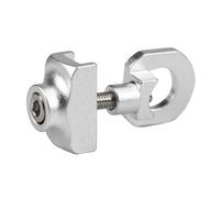 Zymoplas Reliable And Durable Folding Bike Chain Adjuster Corrosion-resistant Aluminum Alloy Bicycle Chain Tension Adjuster, silver