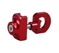 Zymoplas Reliable And Durable Folding Bike Chain Adjuster Corrosion-resistant Aluminum Alloy Bicycle Chain Tension Adjuster, red