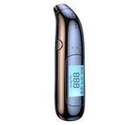 Zymoplas Reliable Drunk Driving Detection Tool With LED Screen ABS Handheld 3 Indicator Lights LCD Display Testing Tool, C06