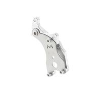 Zymoplas Road Bicycle Disc Brake Adapter Seamless Integration Enhanced Safety, Silver