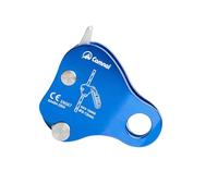 Zymoplas Rock Climbing Arborist Fall Arrester Pulley Device Sturdy and Dependable Safety Rope Grab, Blue