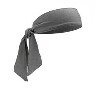 Zymoplas Running Headband Elastic Simple Style Fitness Sweat Bands Quick Dry Athletic Hair Styling Accessories Karate Gifts, Dark Gray