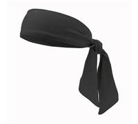 Zymoplas Running Headband Elastic Simple Style Fitness Sweat Bands Quick Dry Athletic Hair Styling Accessories Karate Gifts, Black