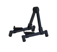 Zymoplas Safe And Portable Universal Folding Stand For Acoustic Electric Guitars Foldable Electric Monowheel Stand Practical, black