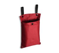 Zymoplas Scooter Front Hanging Bag Portable Carrying Bicycle Storage Holder Pocket Oxford Cloth Cycling Pack Organizer Accessory, Red