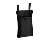 Zymoplas Scooter Front Hanging Bag Portable Carrying Bicycle Storage Holder Pocket Oxford Cloth Cycling Pack Organizer Accessory, Black