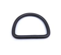 Zymoplas Scuba Diving D-Ring Quick Adjust Weight Belt Keeper Back Webbing Harness Stopper Buckle Equipment Swimming Accessories, Black