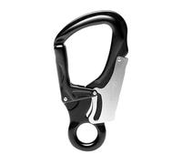 Zymoplas Secure 35KN Safety Snap Hook Clip for Rock Climbing Abseiling Fall Arrest Carabiner