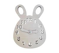 Zymoplas Sensory Board Toys Development Toy for Outdoor Activities Safe and Durable, Wood rabbit alarm clock