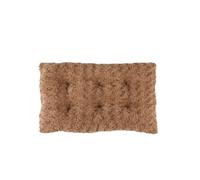 Zymoplas Short Hair Pet Mat - Cuddly And Soft Bedding To Pet Warm And Cozy Pineapple Plush Dog Kennel Rose Plush Cat Kennel, khaki, L：80 * 50CM