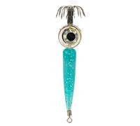 Zymoplas Shrimp Bait Squid Lure Night Waterproof Tackle Equipment Wide-range Underwater Accessory with Sharp Hook Fish Tackles, Blue