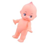 Zymoplas Silicone Doll Safe Realistic Simple Design Newborn Lovely Simulation Infant Child Play House for Home Playing