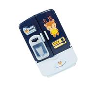 Zymoplas Simulation Smart Refrigerator Toys Home Small Appliances Double Door Fridge Kitchen Puzzle Toy Party Supplies Boys Girls